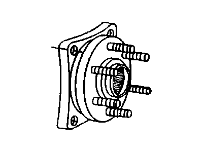 Mopar 4848716 Front Wheel Hub Bearing