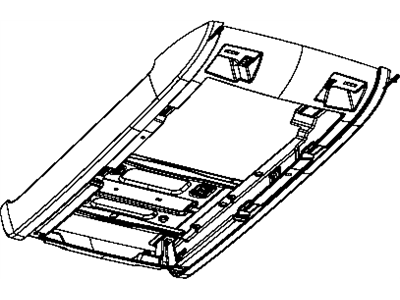 Mopar 1KM33DW1AA Console-Overhead