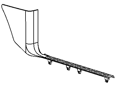 Mopar 1DX69XDVAC Panel-SCUFF