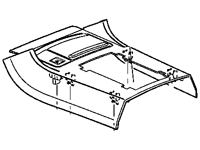 Mopar UD82XDVAB Bezel-Center Console