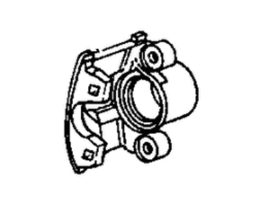 Mopar 4423716 Caliper Assembly , Front Wheel Disc Brake Partial (Cast No. 123919-01) , Right