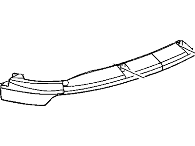 Mopar 5029165AA ABSORBER-Rear Bumper FASCIA