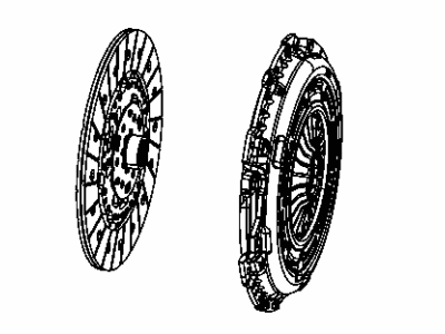 Mopar 5106173AC Disc-Pressure Plate And Disc
