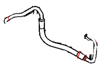 Dodge Grand Caravan A/C Hose - 4677492AC