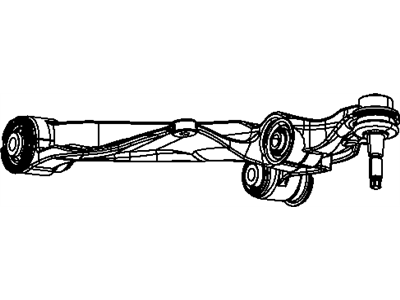 Mopar 68298346AB Front Lower Control Arm Right