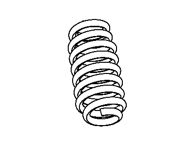 Mopar 5168358AA Front Coil Spring