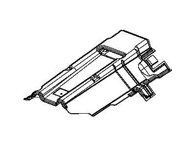 Mopar 68156468AB Shield-Floor Pan