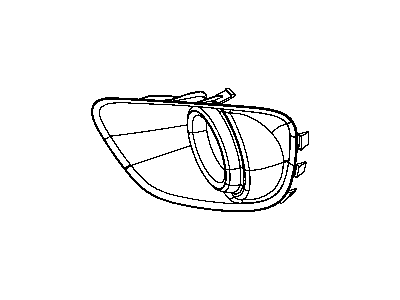 Mopar 68213204AA Bezel-Fog Lamp