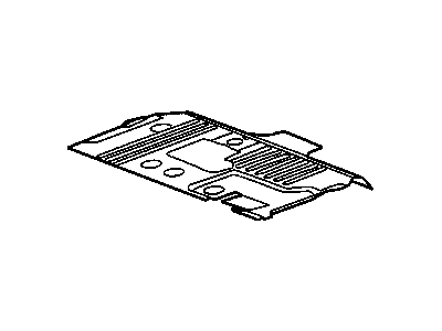 Mopar 55361075AA SILENCER-Floor Pan