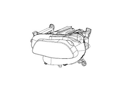 Mopar 68102847AD Headlamp