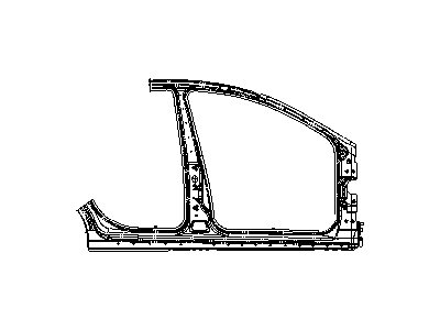 Mopar 5080656AA Panel-Body Side Aperture Front