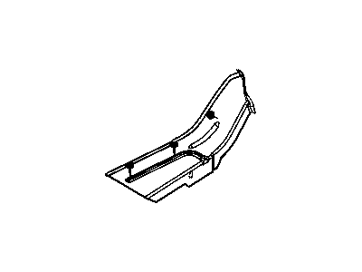 Mopar 4888925AG Strap-B/S/A Rear FASCIA Attach