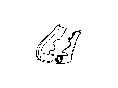 Mopar 57010752AE Cover-Mirror