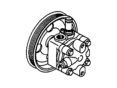2004 Chrysler Sebring Power Steering Pump - MN101149