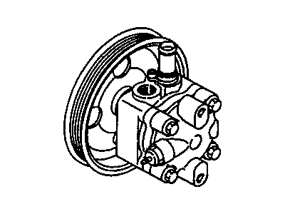 2005 Dodge Stratus Power Steering Pump - MN101149