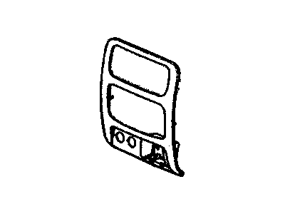 Mopar 4897505AG Bezel-Power Outlet