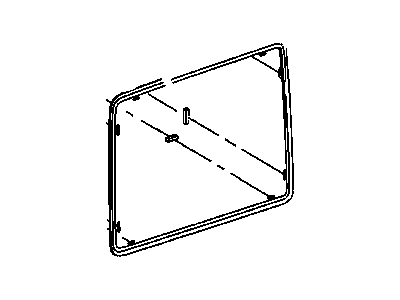 Mopar 55396803AD Glass-Quarter Window