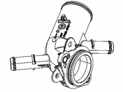 Mopar 5048157AC Tube-Water Inlet