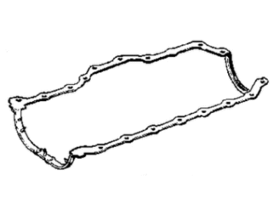 1992 Jeep Comanche Oil Pan Gasket - 4713021