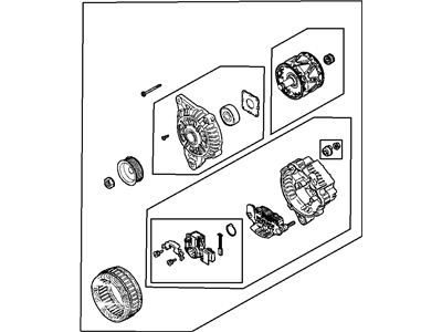 Mopar MD362870 ALTERNATR-Engine