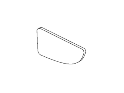 Mopar 68413475AA Mirror Replacement Glass