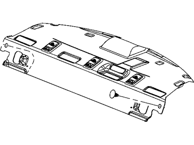 Mopar YK06XDVAD Panel-Rear Shelf