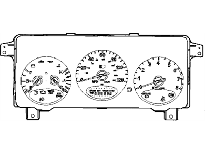 Chrysler PT Cruiser Speedometer - 4671803AM