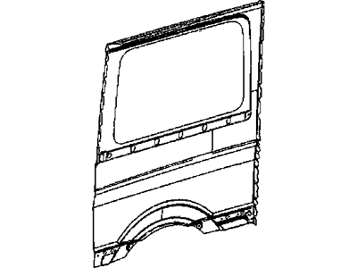 Mopar 68009172AA Panel-Body Side Rear