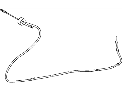 Mopar 4779239AD Cable-Parking Brake