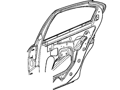 Mopar 4783628 Panel-Door Outer