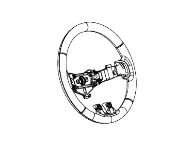 Dodge Avenger Steering Wheel - 1VF86DX9AA