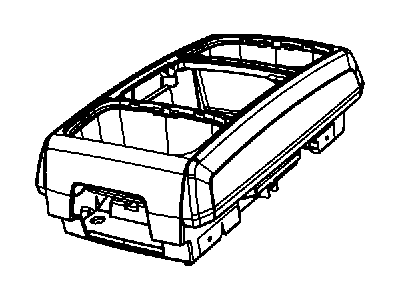 Mopar 1JC91DK5AA Base-Floor Console