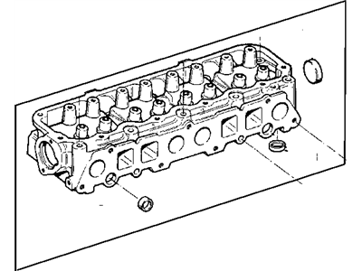 1993 Jeep Cherokee Cylinder Head - 33007115