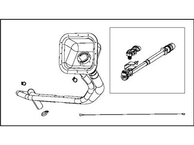 Ram Fuel Filler Neck - 68312861AB