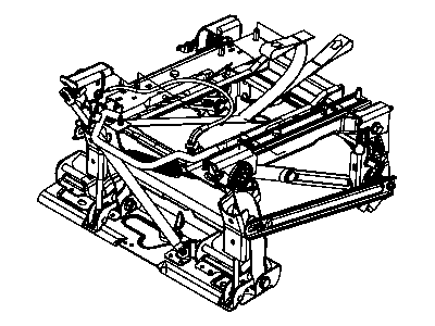 Mopar 5139381AC RISER-Seat