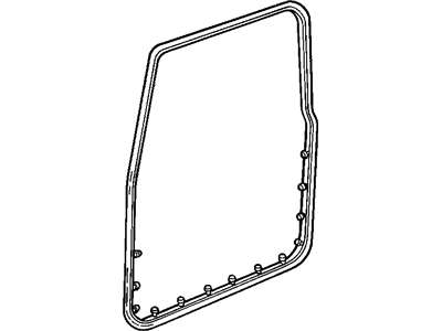 2002 Jeep Wrangler Door Seal - 5017463AC