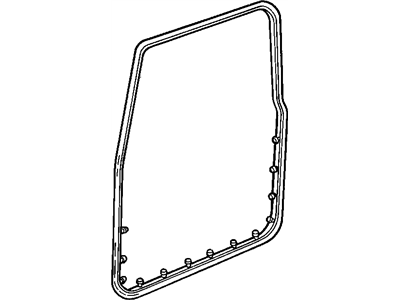 2002 Jeep Wrangler Door Seal - 5017462AC