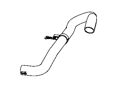 Mopar 55038026AD Hose-Radiator Inlet