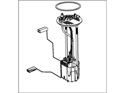 Mopar 68084721AA Fuel Pump Module Assembly