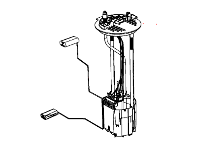 2012 Ram 3500 Fuel Level Sensor - 68141809AA