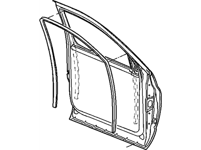 Mopar 55275612AE Seal-Glass Run