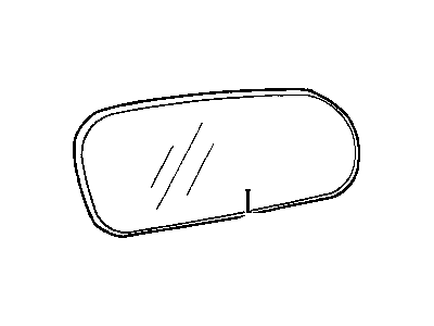 1998 Chrysler Sebring Car Mirror - MR192453