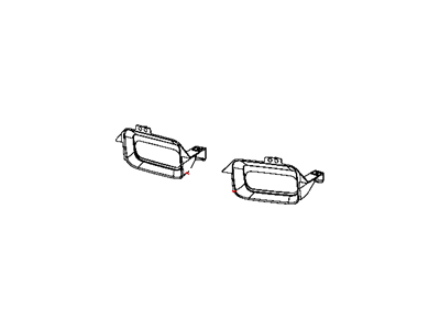 Mopar 68271565AA Bezel-Tow Hook