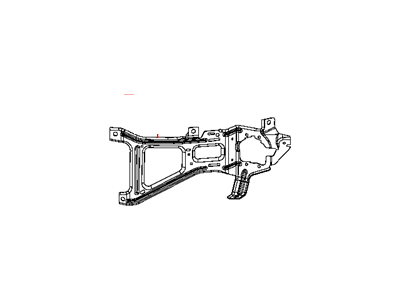 Mopar 68271501AA Bracket-Bumper