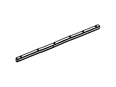 Mopar 5115671AA WEATHERSTRIP-Hood To Radiator