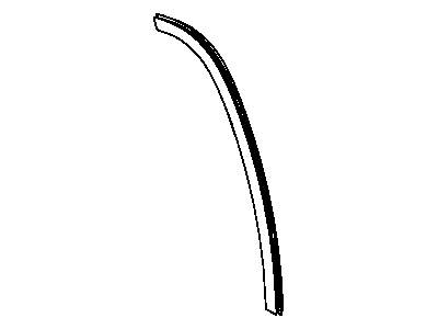 Mopar 4673934AB WEATHERSTRIP-WHEELHOUSE