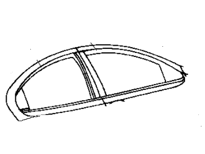 Dodge Intrepid Door Moldings - 4780124AL