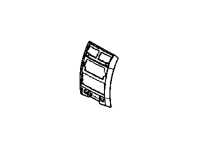 Mopar 5JQ25DX9AB Bezel-Heated Seat Switch