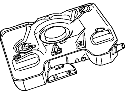 Mopar 5290097AG Fuel Tank