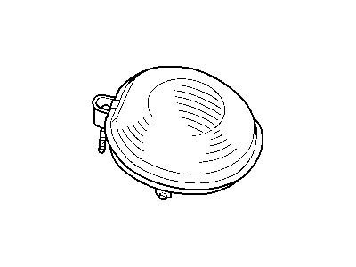 Mopar 55077470AB Fog Lamp